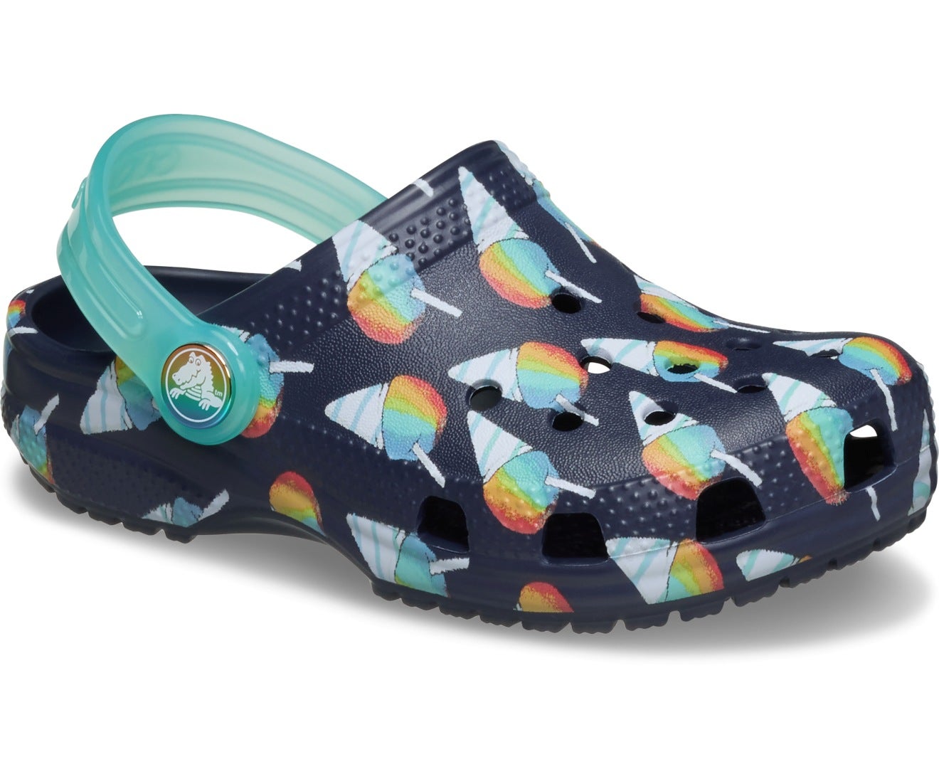 Classic Snow Cone Navy Toddler Clog