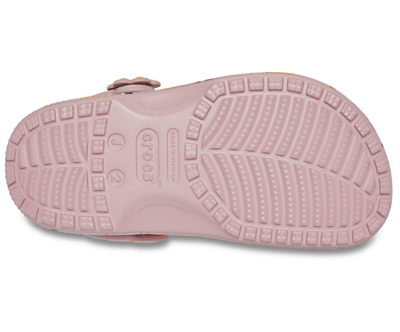 Classic Retro Summer Mauve Kids Clog