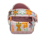 Classic Retro Summer Mauve Kids Clog