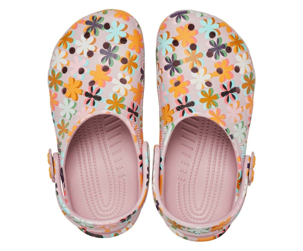 Classic Retro Summer Mauve Toddler Clog