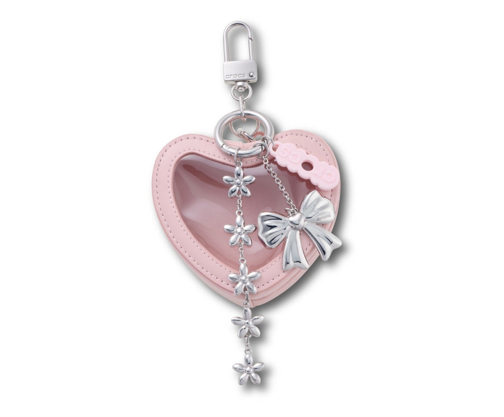 Beauty Pouch Bag Charm Silver