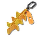 Corded Carabiner Bag Charm Yellow
