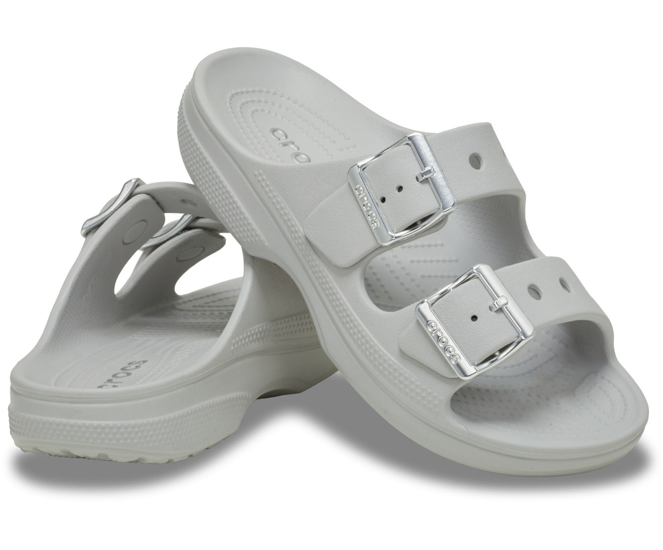 Saturday Metallic Buckle Atmosphere Women Sandal