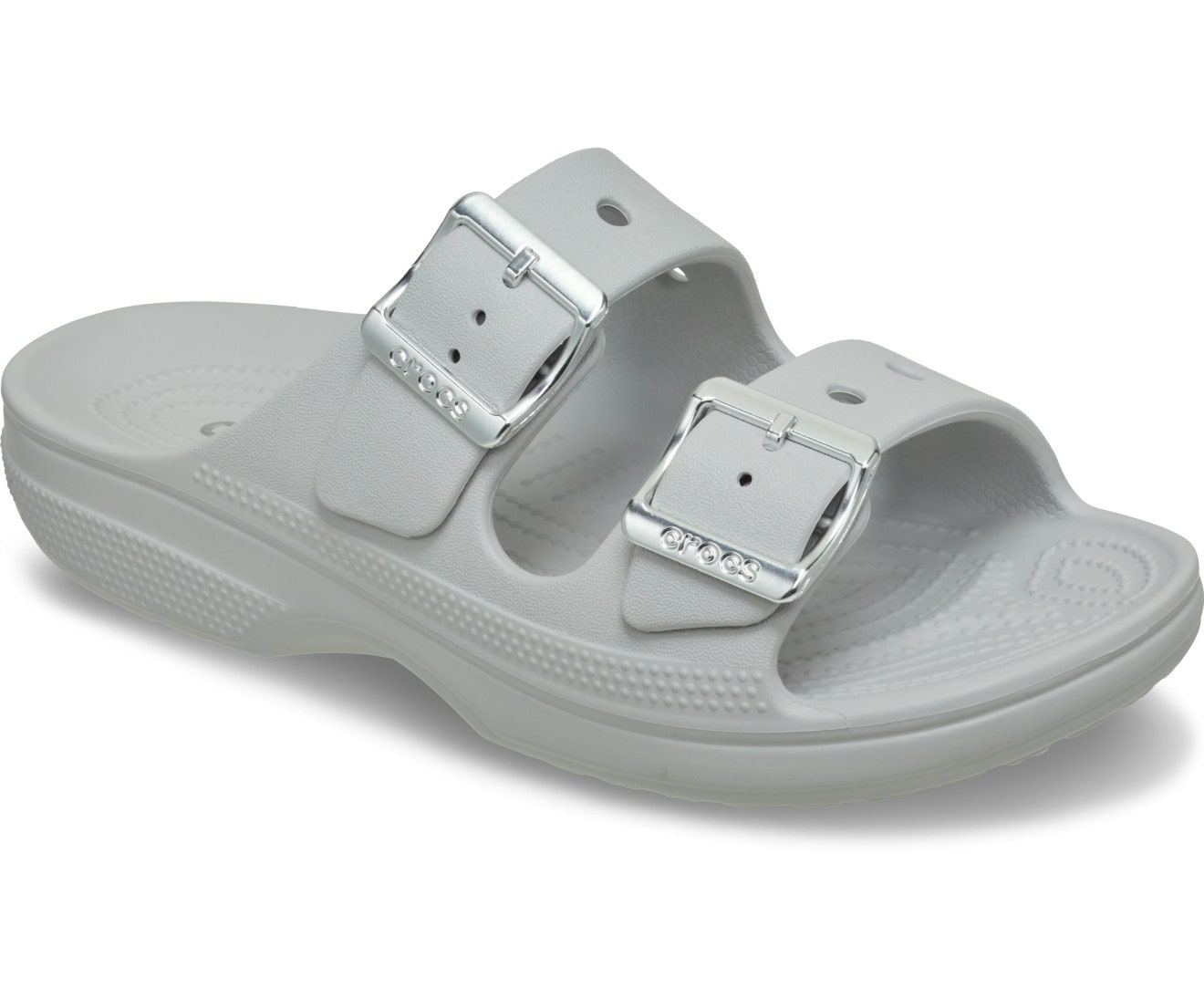Saturday Metallic Buckle Atmosphere Women Sandal