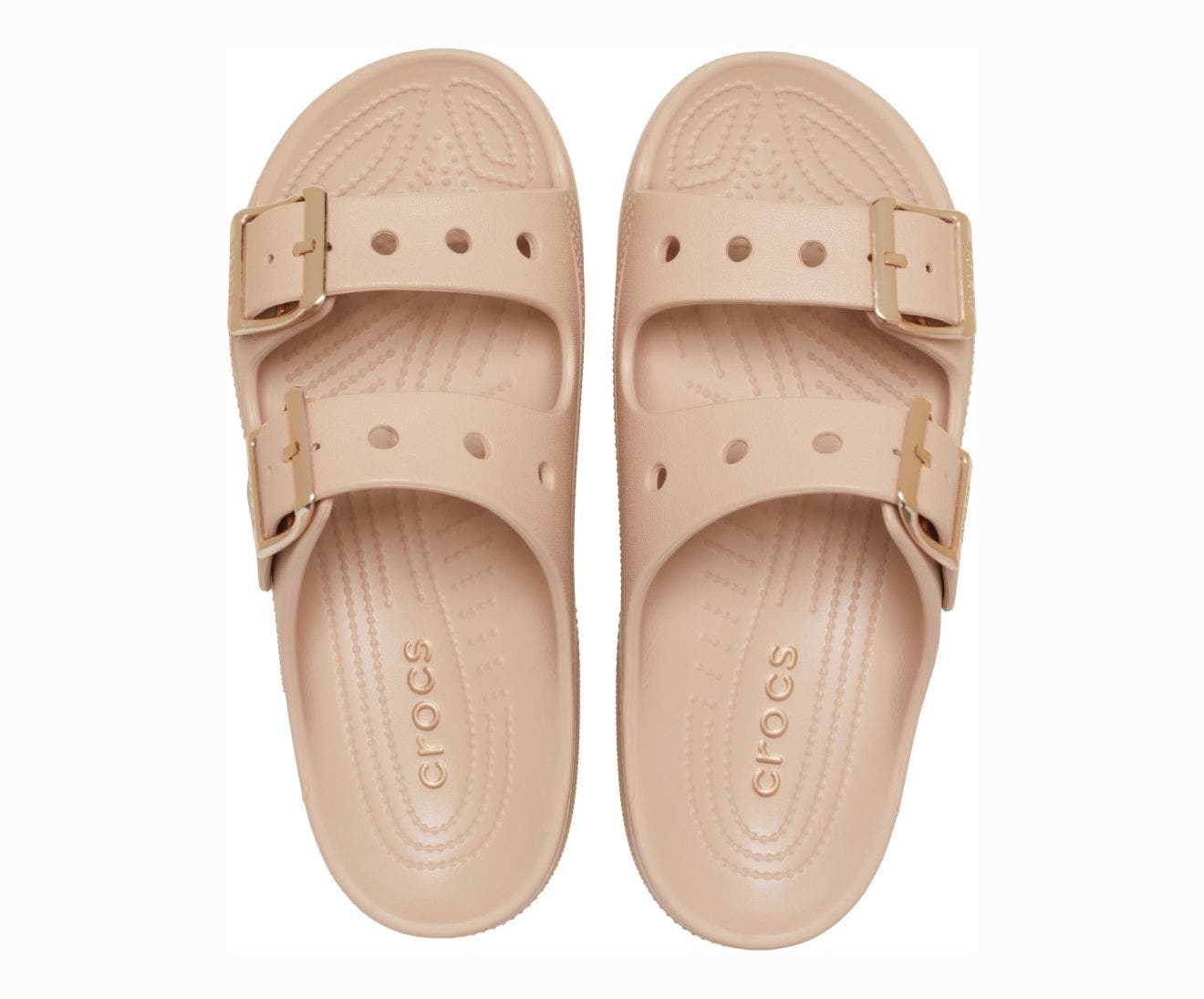 Saturday Metallic Buckle Blush Women Sandal