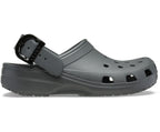 Classic Enamel Buckle Carbon Unisex Clog