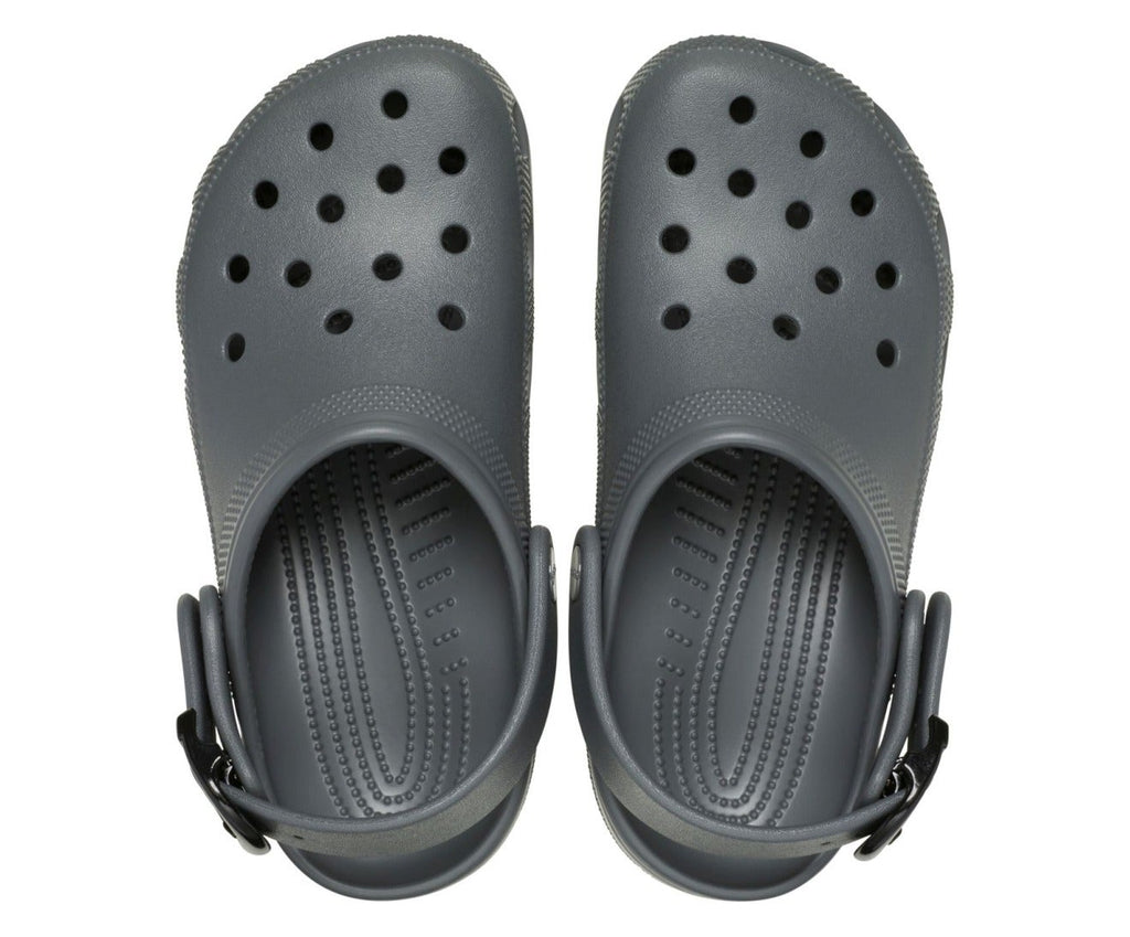 Classic Enamel Buckle Carbon Unisex Clog