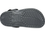 Classic Enamel Buckle Carbon Unisex Clog