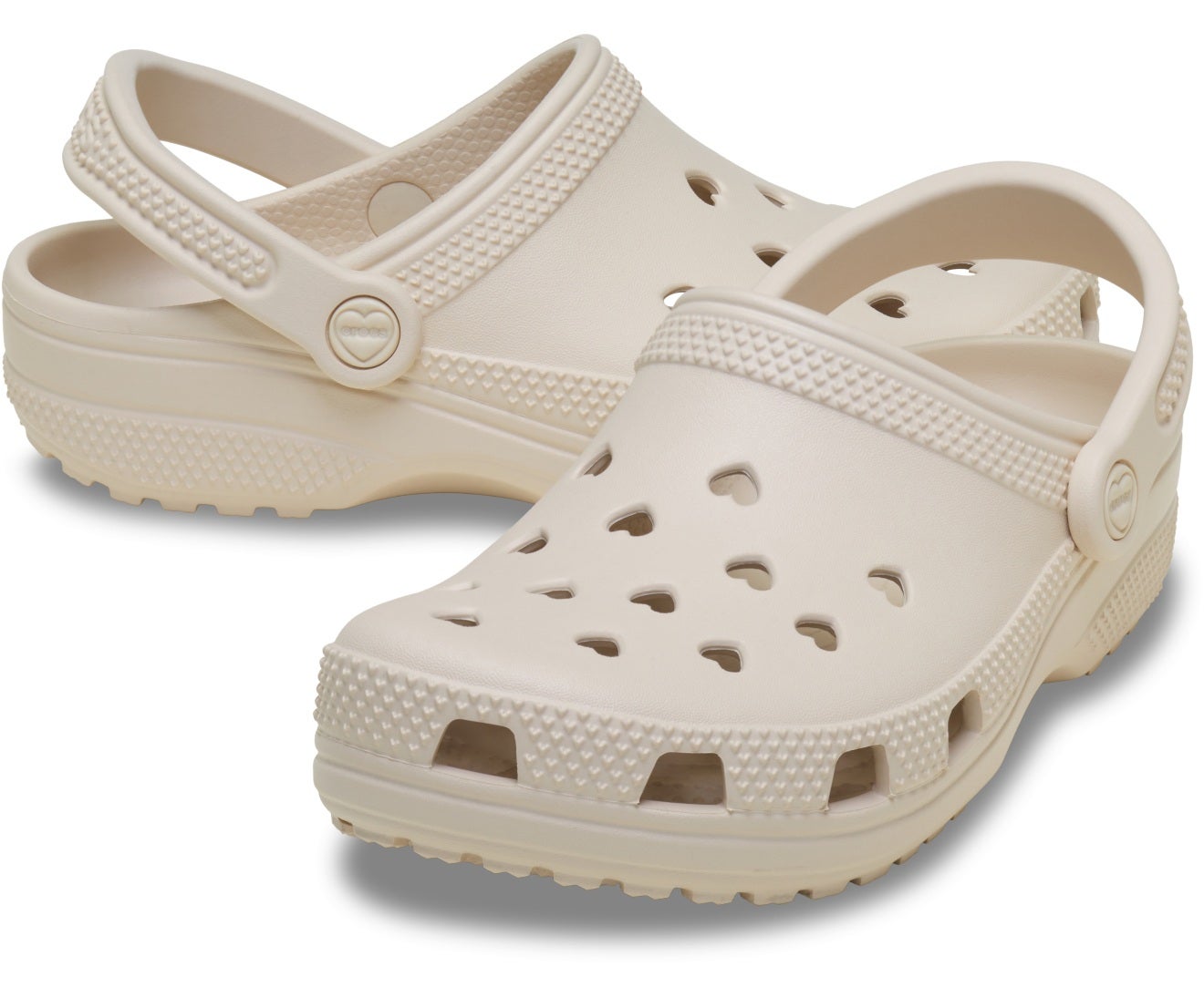 Classic Hearts Cut Out Frappe Unisex Clog