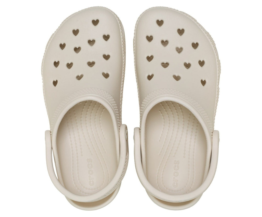 Classic Hearts Cut Out Frappe Unisex Clog