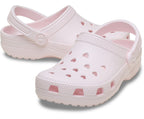 Classic Hearts Cut Out Bubble Ice Unisex Clog