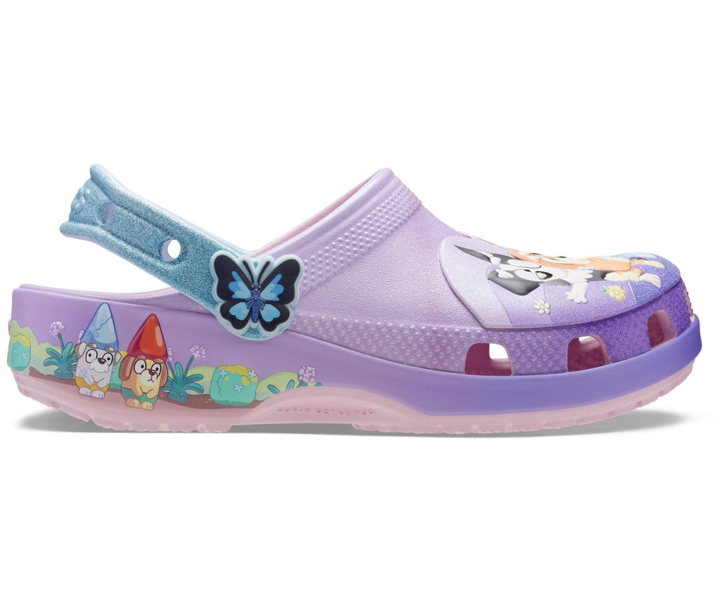 Bluey Classic Pink Multi Kids Clog