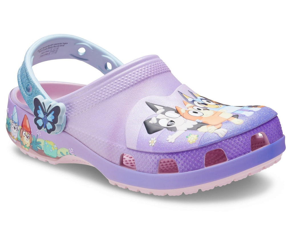 Bluey Classic Pink Multi Kids Clog