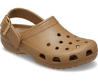 Classic Metallic Buckle Sepia Unisex Clog
