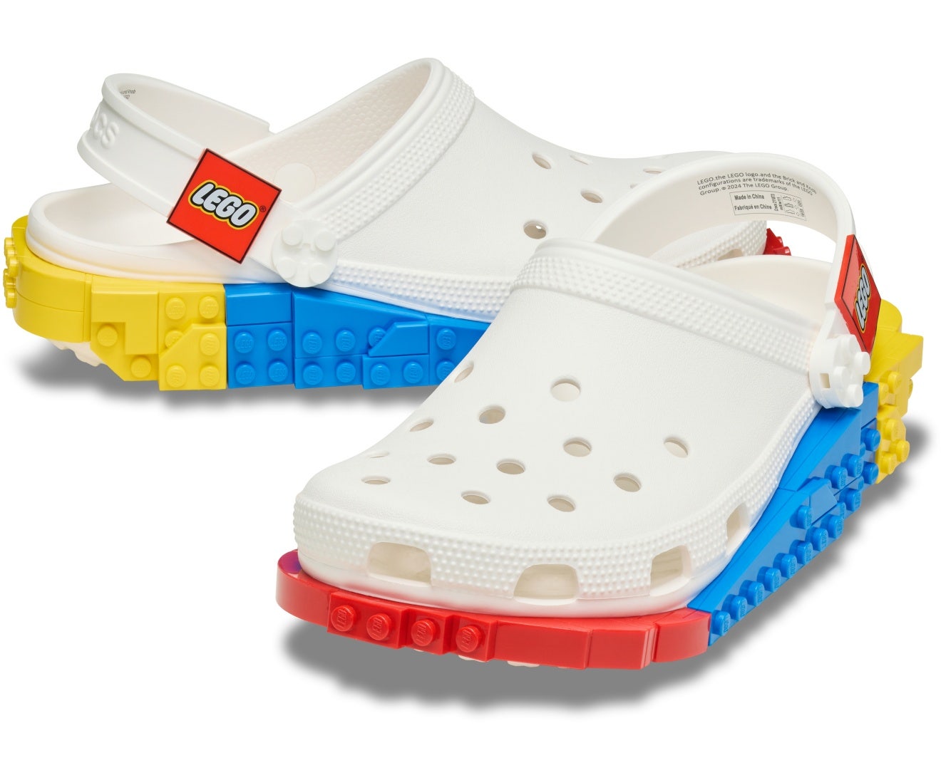 LEGO® Creativity Unisex White Clog