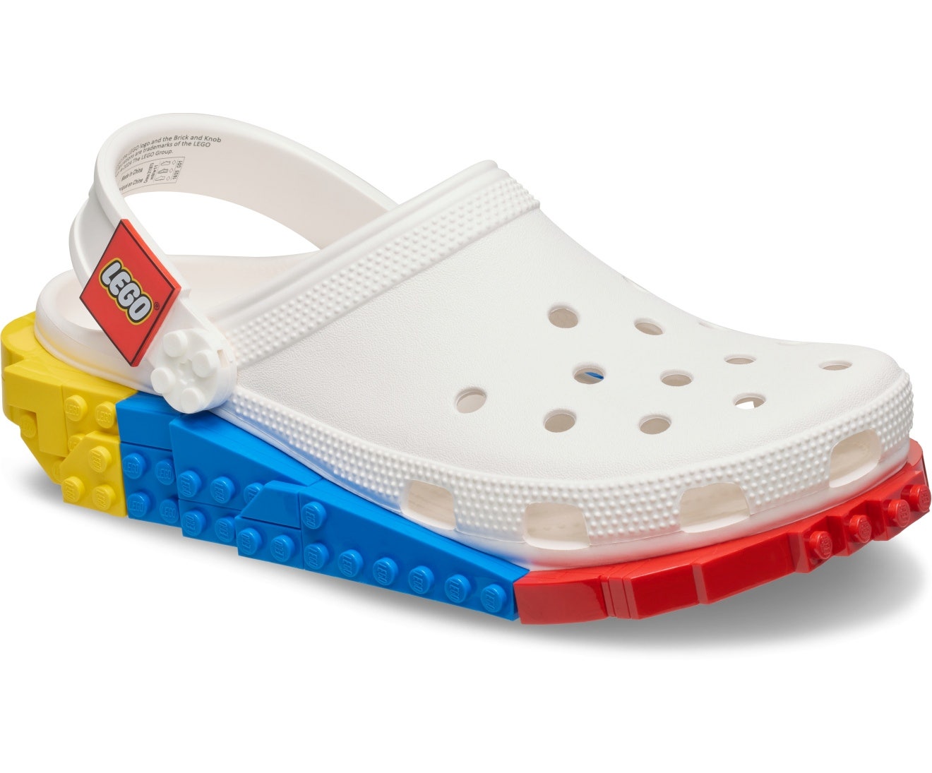 LEGO® Creativity Unisex White Clog