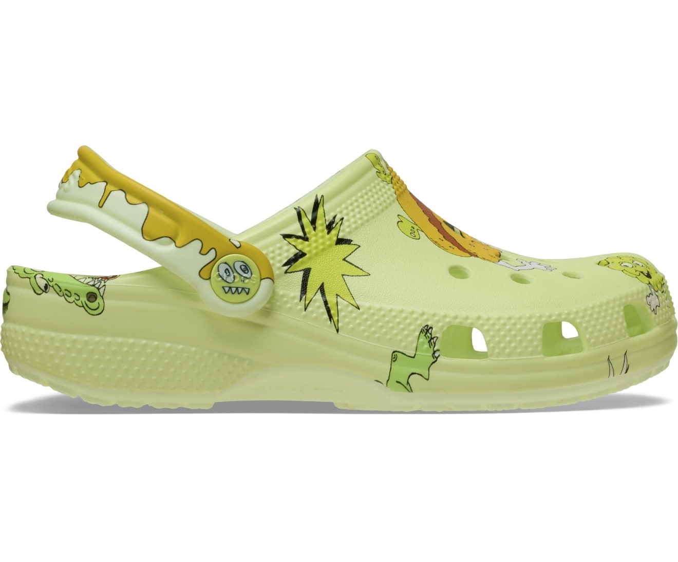 Classic Glow Silly Slime Glow-Light Kids Clog