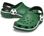 Classic Soccer Turf Green Kids Clog