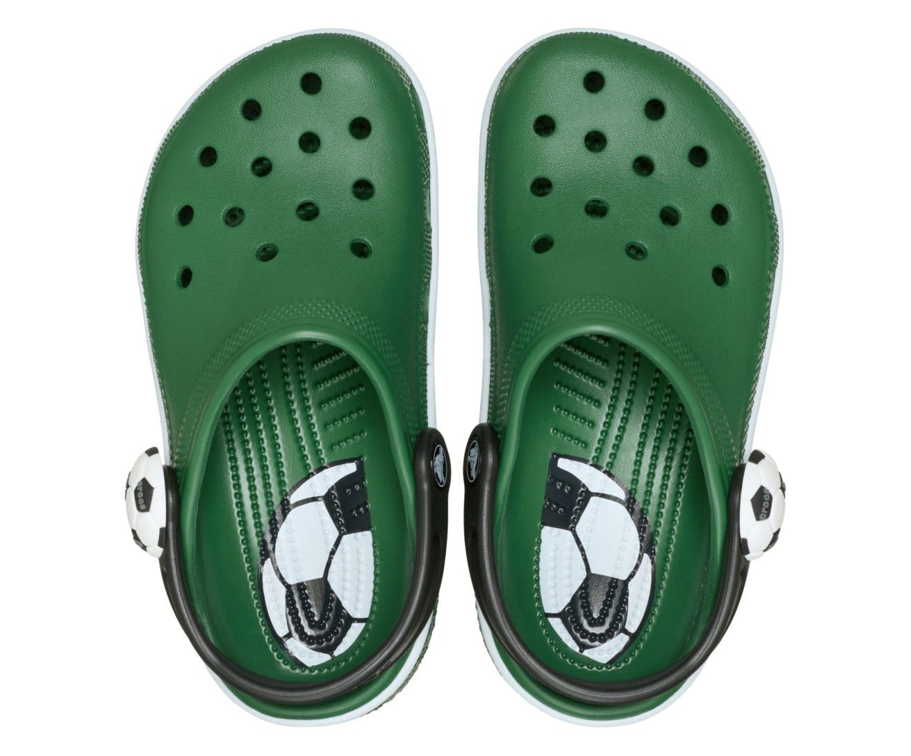 Classic Soccer Turf Green Kids Clog