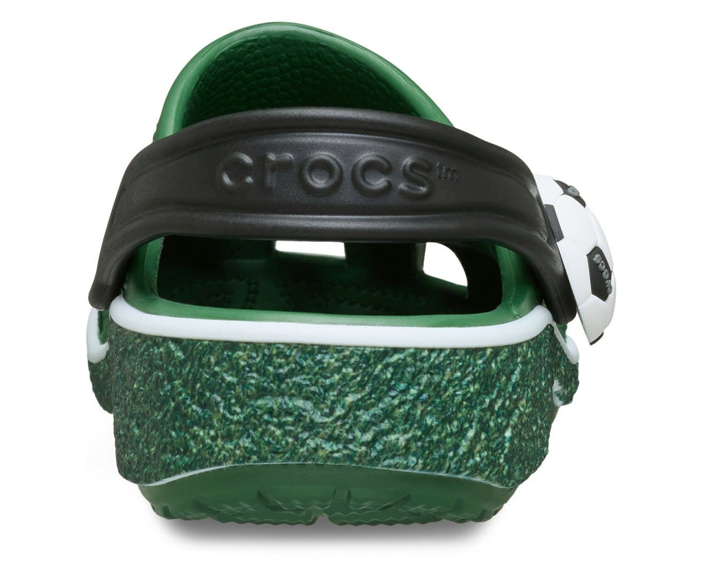 Classic Soccer Turf Green Kids Clog