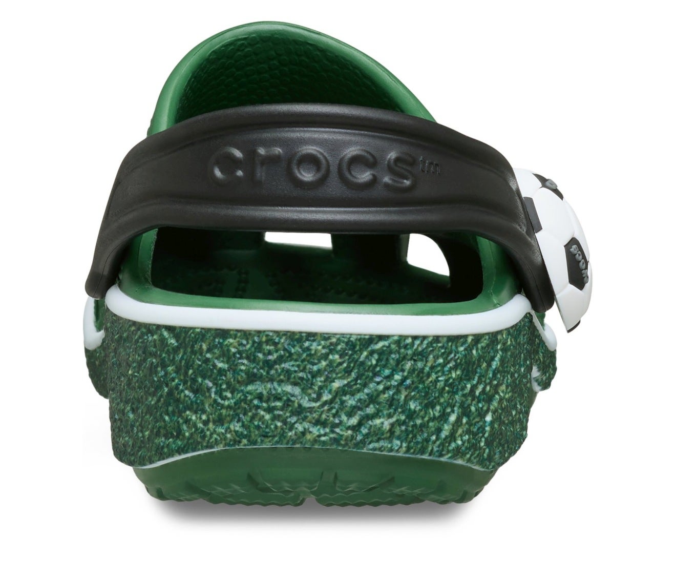 Classic Soccer Turf Green Kids Clog