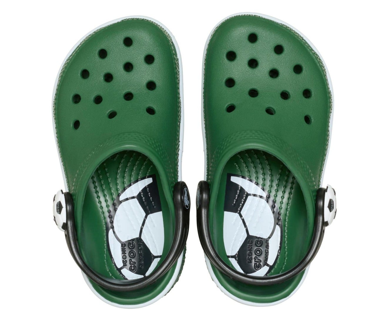 Classic Soccer Turf Green Toddler Clog