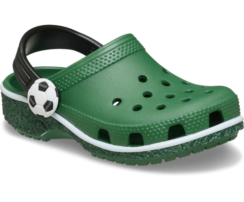 Classic Soccer Turf Green Toddler Clog