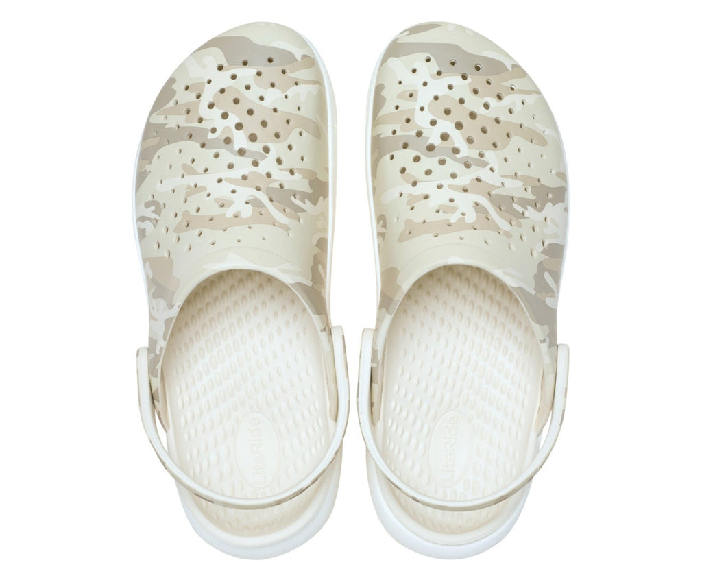 InMotion Camouflage Summit White/Multi Unisex Clog 