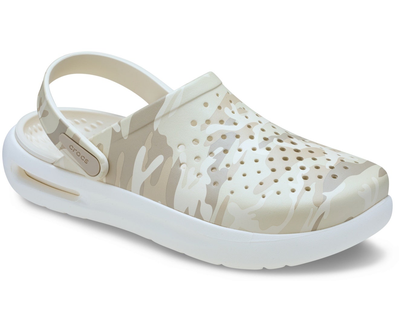 InMotion Camouflage Summit White/Multi Unisex Clog 