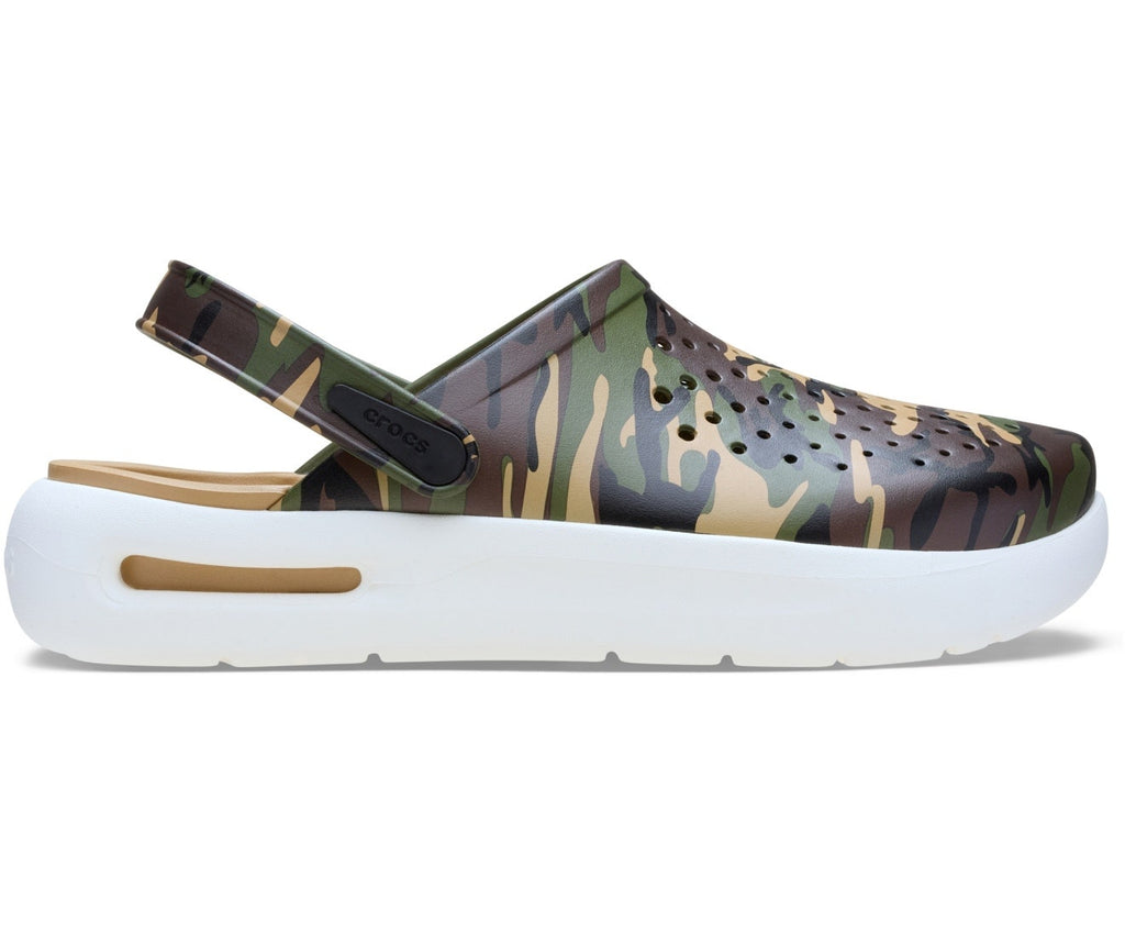 InMotion Camouflage Army Green/Multi Unisex Clog 