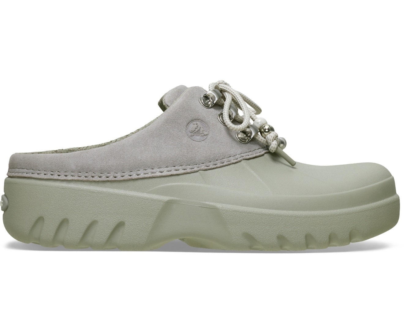Axle Suede Mule Elephant Women Clog