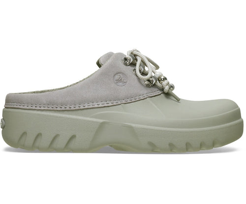 Axle Suede Mule Elephant Women Clog