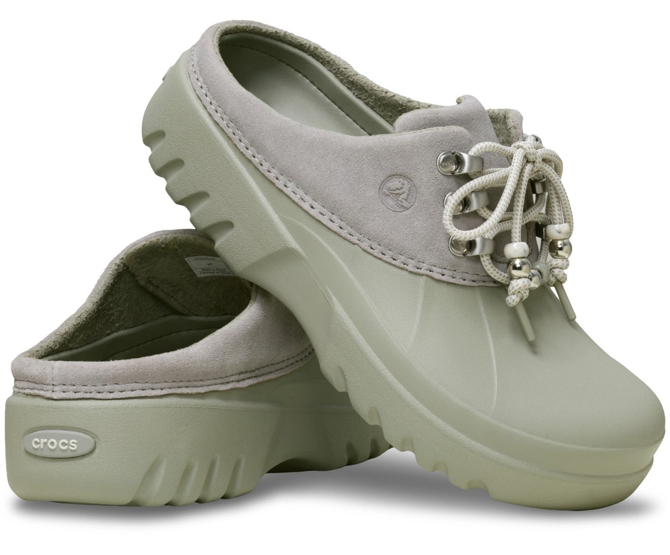 Axle Suede Mule Elephant Women Clog