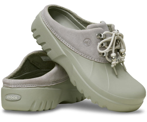 Axle Suede Mule Elephant Women Clog