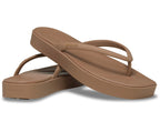 Miami Flatform Milk Chocolate Women Flip