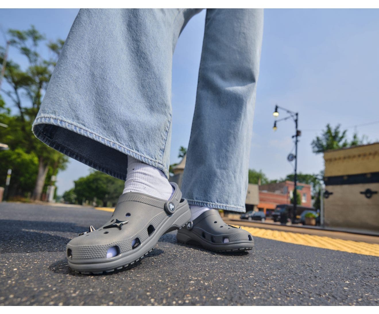 Classic Slate Grey Unisex Clog