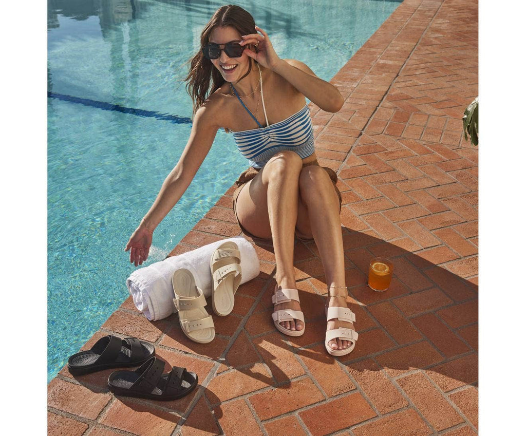 Brooklyn Buckle Low Quartz Women Sandal