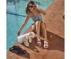 Brooklyn Buckle Low Quartz Women Sandal