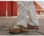 Soho Two Strap Sepia Women Sandal