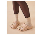 Classic Metallic Buckle Blush Unisex Clog