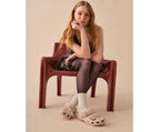 Classic Metallic Buckle Blush Unisex Clog