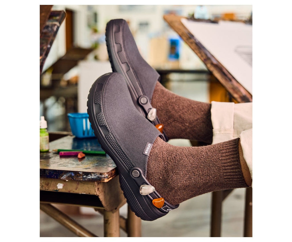Classic Crafted Black Sand Unisex Clog