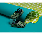 Classic IAM Scary Dino Black Toddler Clog