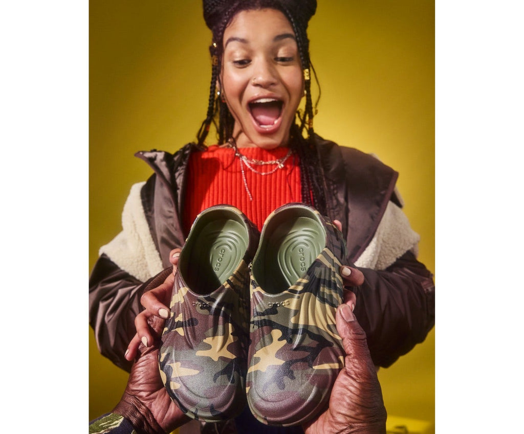 Echo Camo Wave Army Green/Multi Unisex Clog