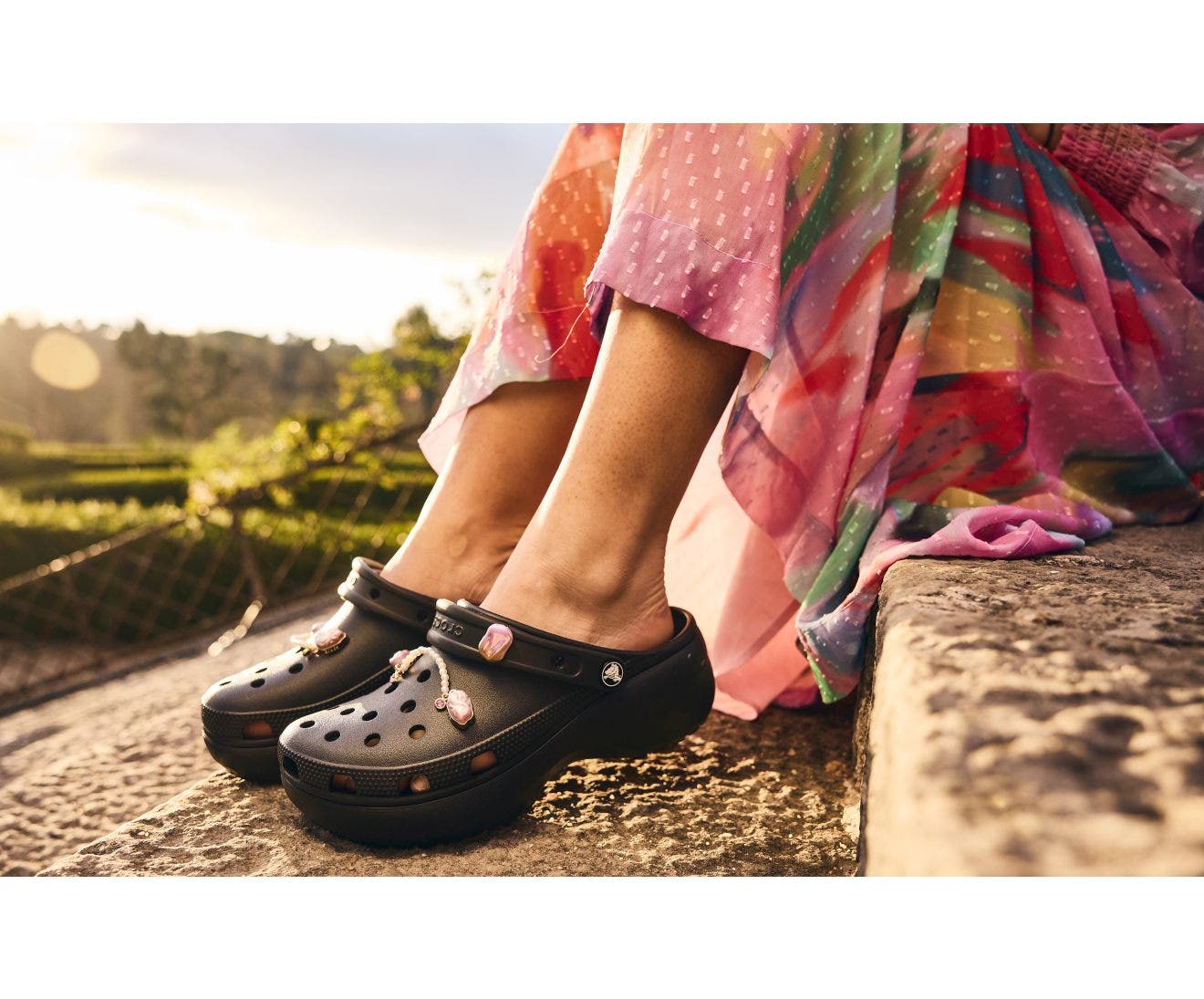 Classic Platform Black Women Clog