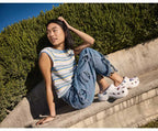 Classic Platform White Women Clog