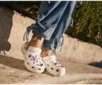 Classic Platform White Women Clog