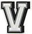 Letter V Jibbitz